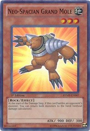 Neo-Spacian Grand Mole (RYMP-EN007) - Ra Yellow Mega Pack 1st Edition - Premium Yugioh Single from Konami - Just $0.81! Shop now at Game Crave Tournament Store