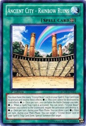Ancient City - Rainbow Ruins (RYMP-EN053) - Ra Yellow Mega Pack 1st Edition - Premium Yugioh Single from Konami - Just $0.25! Shop now at Game Crave Tournament Store