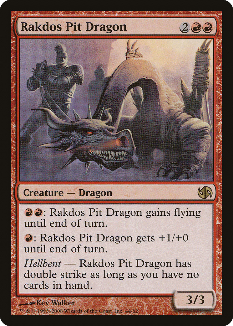 Rakdos Pit Dragon (DD2-044) - Duel Decks: Jace vs. Chandra - Premium MTG Single from Wizards of the Coast - Just $0.08! Shop now at Game Crave Tournament Store