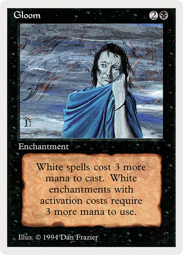 Gloom (SUM-113) - Summer Magic / Edgar - Premium MTG Single from Wizards of the Coast - Just $0! Shop now at Game Crave Tournament Store