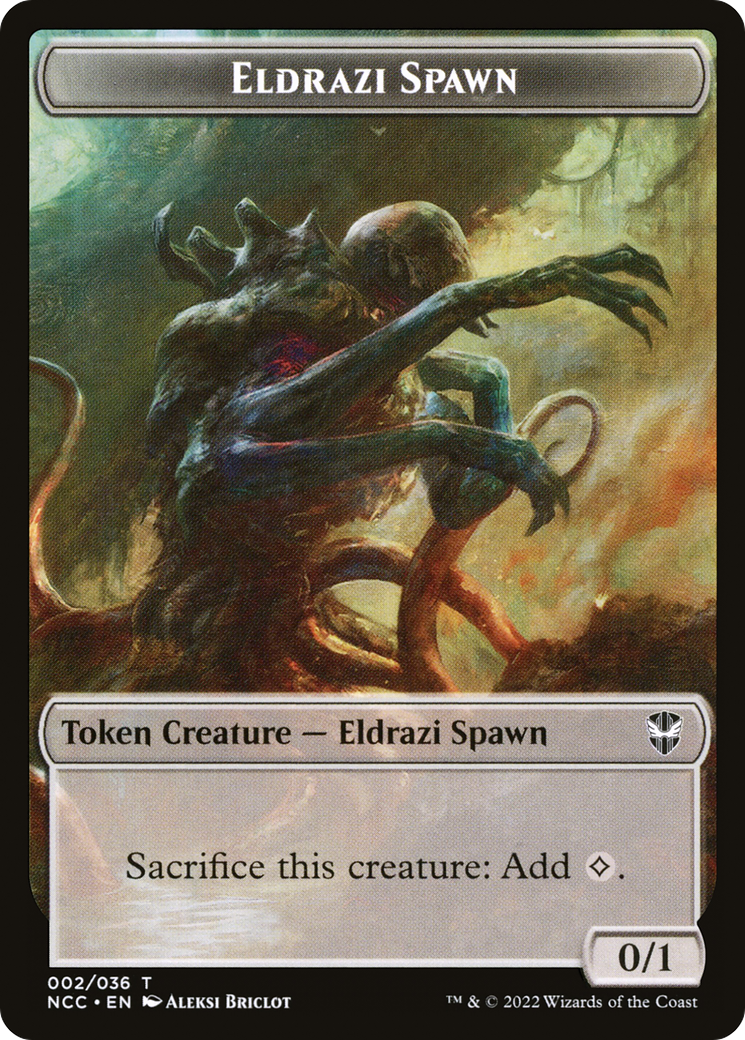 Eldrazi Spawn (TNCC-002) - New Capenna Commander Tokens Foil - Premium MTG Single from Wizards of the Coast - Just $0! Shop now at Game Crave Tournament Store