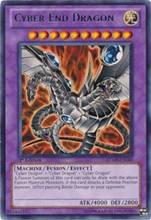 Cyber End Dragon (RYMP-EN060) - Ra Yellow Mega Pack 1st Edition - Premium Yugioh Single from Konami - Just $0.34! Shop now at Game Crave Tournament Store