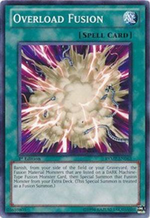 Overload Fusion (RYMP-EN063) - Ra Yellow Mega Pack 1st Edition - Premium Yugioh Single from Konami - Just $0.25! Shop now at Game Crave Tournament Store