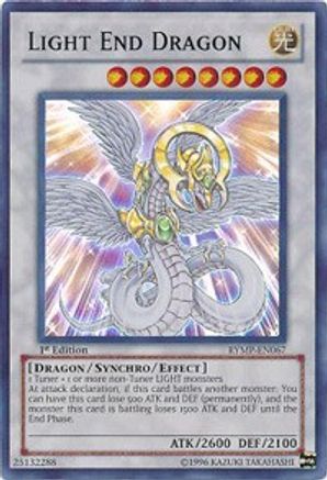 Light End Dragon (RYMP-EN067) - Ra Yellow Mega Pack Unlimited - Premium Yugioh Single from Konami - Just $1.92! Shop now at Game Crave Tournament Store