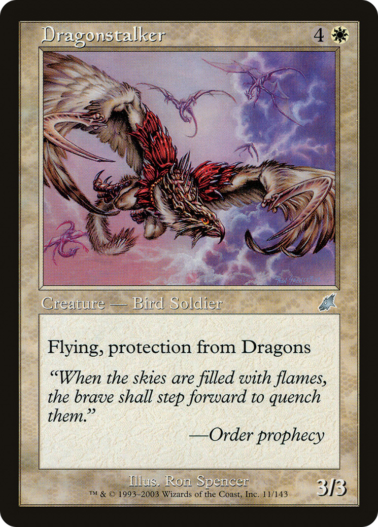 Dragonstalker (SCG-011) - Scourge Foil - Premium MTG Single from Wizards of the Coast - Just $0.17! Shop now at Game Crave Tournament Store