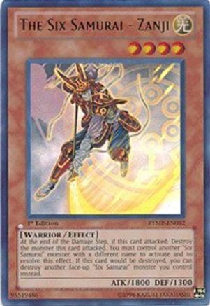 The Six Samurai - Zanji (RYMP-EN092) - Ra Yellow Mega Pack 1st Edition - Premium Yugioh Single from Konami - Just $4.20! Shop now at Game Crave Tournament Store