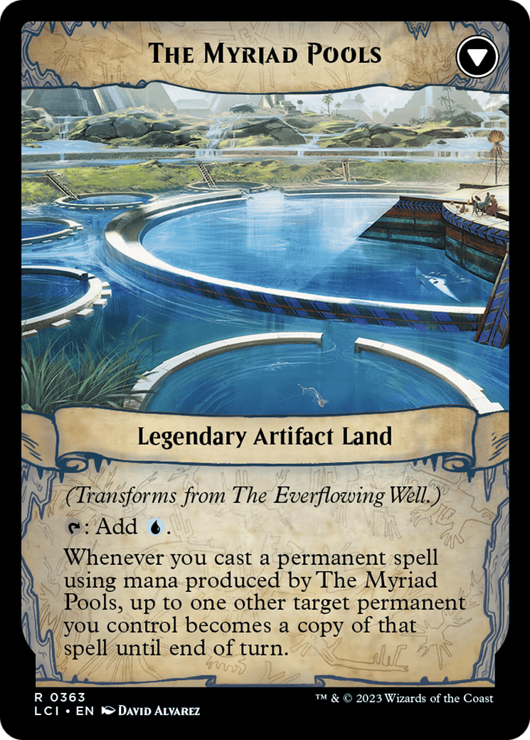 The Everflowing Well // The Myriad Pools (LCI-363) - The Lost Caverns of Ixalan: (Extended Art) - Premium MTG Single from Wizards of the Coast - Just $0.10! Shop now at Game Crave Tournament Store