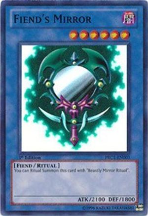 Fiend's Mirror (PRC1-EN003) - 2012 Premium Collection Tin 1st Edition - Premium Yugioh Single from Konami - Just $0.25! Shop now at Game Crave Tournament Store