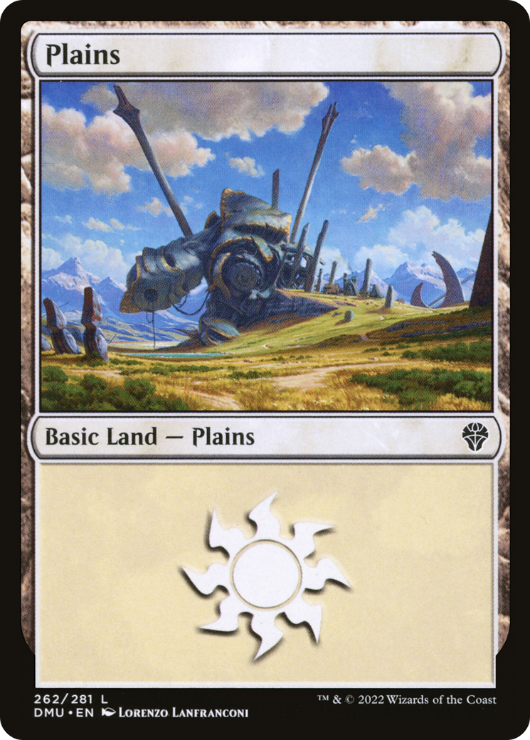 Plains (DMU-262) - Dominaria United - Premium MTG Single from Wizards of the Coast - Just $0.08! Shop now at Game Crave Tournament Store