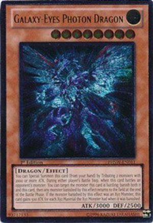 Galaxy-Eyes Photon Dragon (UTR) (PHSW-EN011) - Photon Shockwave Unlimited - Premium Yugioh Single from Konami - Just $19.87! Shop now at Game Crave Tournament Store