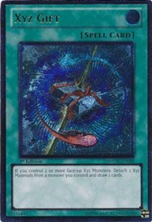 Xyz Gift (UTR) (PHSW-EN049) - Photon Shockwave 1st Edition - Premium Yugioh Single from Konami - Just $2.65! Shop now at Game Crave Tournament Store