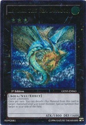 Leviair the Sea Dragon (UTR) (GENF-EN043) - Generation Force Unlimited - Premium Yugioh Single from Konami - Just $20.41! Shop now at Game Crave Tournament Store
