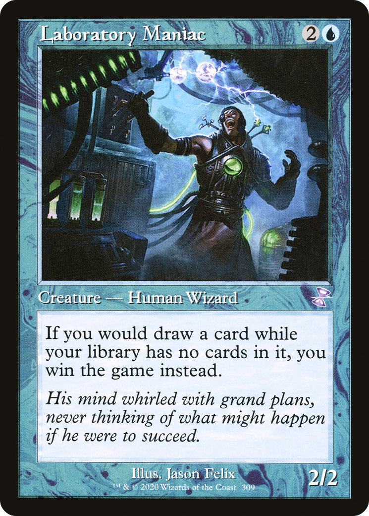 Laboratory Maniac (TSR-309) - Time Spiral Remastered Foil - Premium MTG Single from Wizards of the Coast - Just $15.45! Shop now at Game Crave Tournament Store