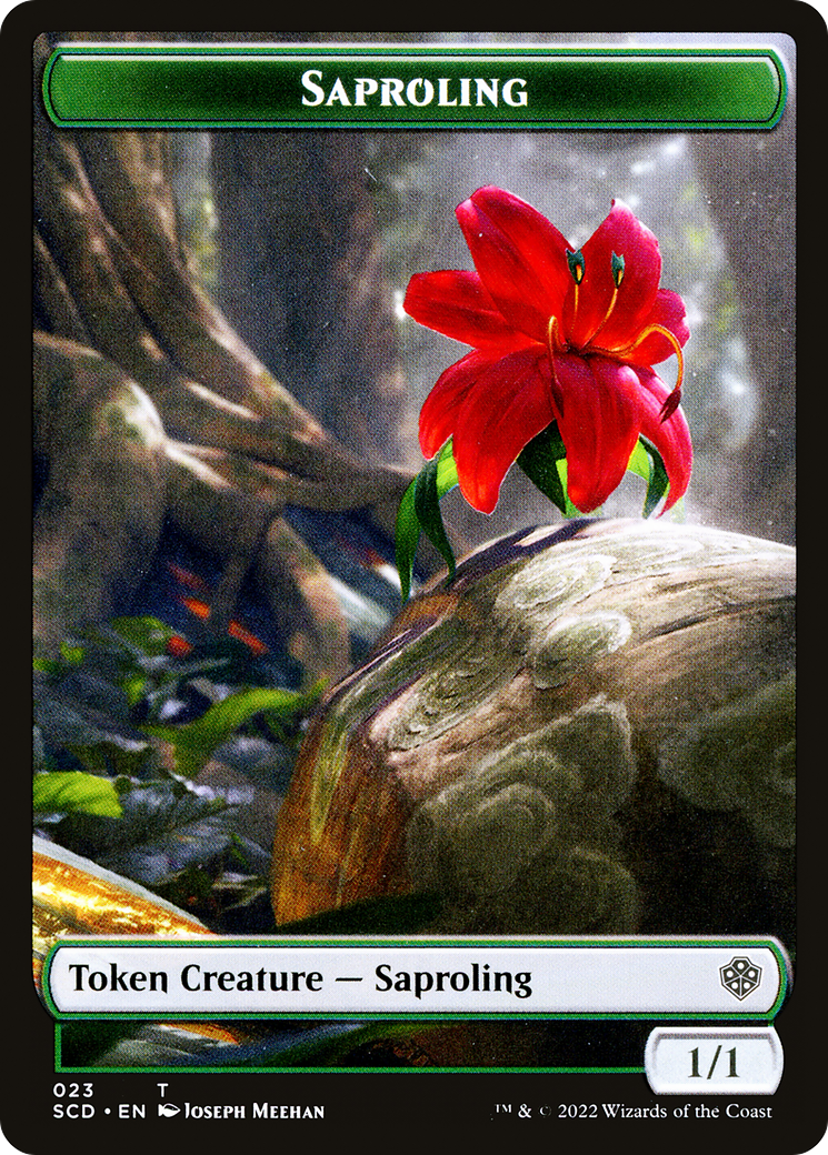 Saproling (TSCD-023) - Starter Commander Deck Tokens - Premium MTG Single from Wizards of the Coast - Just $0! Shop now at Game Crave Tournament Store