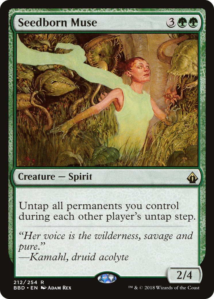 Seedborn Muse (BBD-212) - Battlebond - Premium MTG Single from Wizards of the Coast - Just $6.35! Shop now at Game Crave Tournament Store