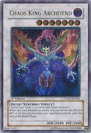 Chaos King Archfiend (UTR) (TSHD-EN041) - The Shining Darkness Unlimited - Premium Yugioh Single from Konami - Just $3.05! Shop now at Game Crave Tournament Store