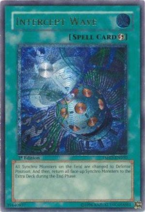 Intercept Wave (UTR) (TSHD-EN050) - The Shining Darkness Unlimited - Premium Yugioh Single from Konami - Just $0.70! Shop now at Game Crave Tournament Store