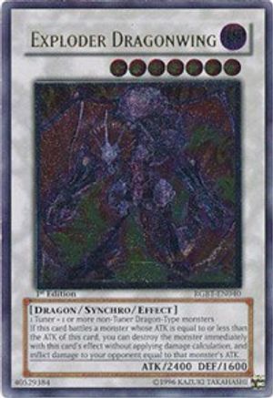 Exploder Dragonwing (UTR) (RGBT-EN040) - Raging Battle 1st Edition - Premium Yugioh Single from Konami - Just $22.66! Shop now at Game Crave Tournament Store