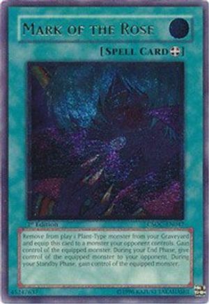 Mark of the Rose (UTR) (CSOC-EN047) - Crossroads of Chaos 1st Edition - Premium Yugioh Single from Konami - Just $72.96! Shop now at Game Crave Tournament Store