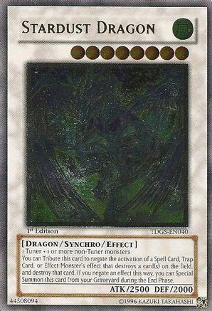 Stardust Dragon (UTR) (TDGS-EN040) - The Duelist Genesis Unlimited - Premium Yugioh Single from Konami - Just $123.28! Shop now at Game Crave Tournament Store