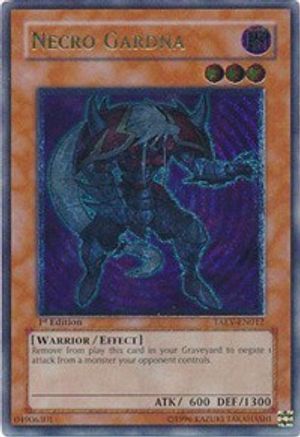 Necro Gardna (UTR) (TAEV-EN012) - Tactical Evolution Unlimited - Premium Yugioh Single from Konami - Just $56.22! Shop now at Game Crave Tournament Store