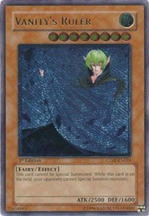 Vanity's Ruler (UTR) (CDIP-EN024) - Cyberdark Impact Unlimited - Premium Yugioh Single from Konami - Just $34.15! Shop now at Game Crave Tournament Store