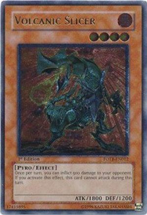 Volcanic Slicer (UTR) (FOTB-EN012) - Force of the Breaker Unlimited - Premium Yugioh Single from Konami - Just $5.13! Shop now at Game Crave Tournament Store