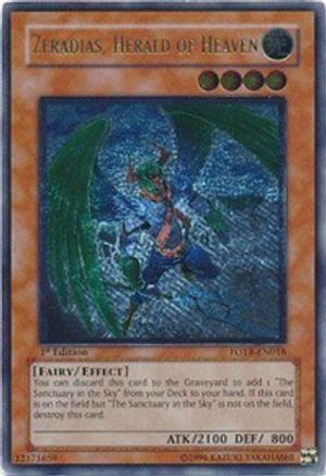 Zeradias, Herald of Heaven (UTR) (FOTB-EN018) - Force of the Breaker Unlimited - Premium Yugioh Single from Konami - Just $2.81! Shop now at Game Crave Tournament Store