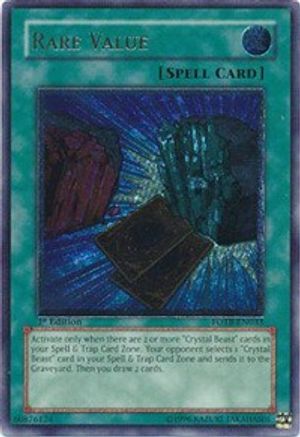 Rare Value (UTR) (FOTB-EN033) - Force of the Breaker Unlimited - Premium Yugioh Single from Konami - Just $5.42! Shop now at Game Crave Tournament Store