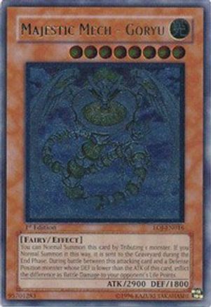 Majestic Mech - Goryu (UTR) (EOJ-EN016) - Enemy of Justice 1st Edition - Premium Yugioh Single from Konami - Just $11.96! Shop now at Game Crave Tournament Store