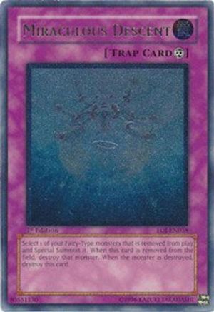 Miraculous Descent (UTR) (EOJ-EN058) - Enemy of Justice Unlimited - Premium Yugioh Single from Konami - Just $7.98! Shop now at Game Crave Tournament Store
