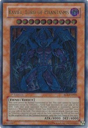 Raviel, Lord of Phantasms (UTR) (SOI-EN003) - Shadow of Infinity Unlimited - Premium Yugioh Single from Konami - Just $212.78! Shop now at Game Crave Tournament Store