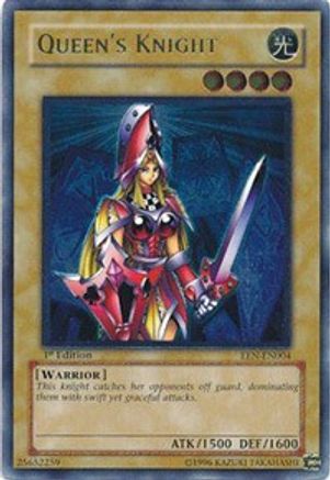 Queen's Knight (UTR) (EEN-EN004) - Elemental Energy 1st Edition - Premium Yugioh Single from Konami - Just $41.82! Shop now at Game Crave Tournament Store