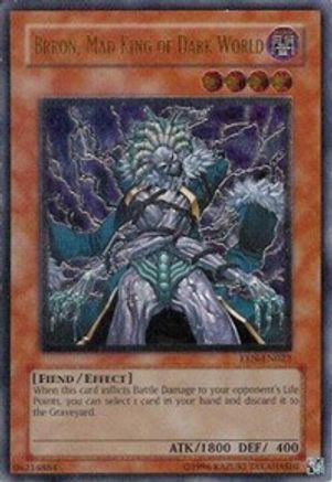 Brron, Mad King of Dark World (UTR) (EEN-EN022) - Elemental Energy Unlimited - Premium Yugioh Single from Konami - Just $2.39! Shop now at Game Crave Tournament Store