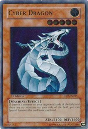 Cyber Dragon (UTR) (CRV-EN015) - Cybernetic Revolution Unlimited - Premium Yugioh Single from Konami - Just $36.87! Shop now at Game Crave Tournament Store