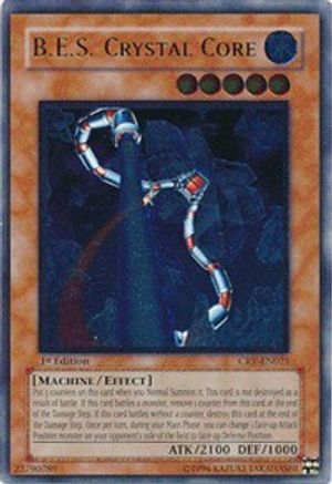 B.E.S. Crystal Core (UTR) (CRV-EN021) - Cybernetic Revolution 1st Edition - Premium Yugioh Single from Konami - Just $5.51! Shop now at Game Crave Tournament Store
