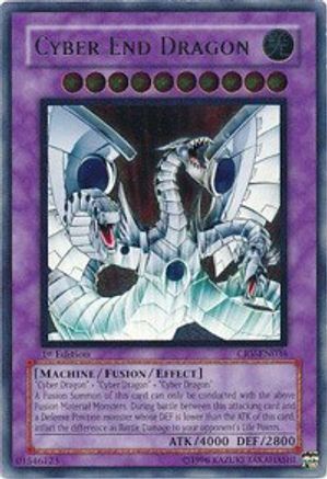 Game Crave Tournament Store - Cyber End Dragon (UTR) (CRV-EN036) - Cybernetic Revolution 1st Edition Game Crave Tournament Store - Cyber End Dragon (UTR) (CRV-EN036) - Cybernetic Revolution 1st Edition