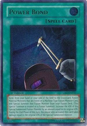 Power Bond (UTR) (CRV-EN037) - Cybernetic Revolution 1st Edition - Premium Yugioh Single from Konami - Just $170.18! Shop now at Game Crave Tournament Store