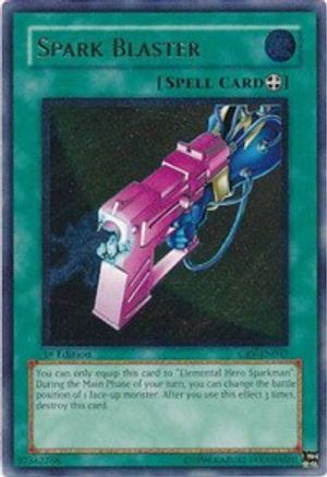 Spark Blaster (UTR) (CRV-EN047) - Cybernetic Revolution Unlimited - Premium Yugioh Single from Konami - Just $4.16! Shop now at Game Crave Tournament Store