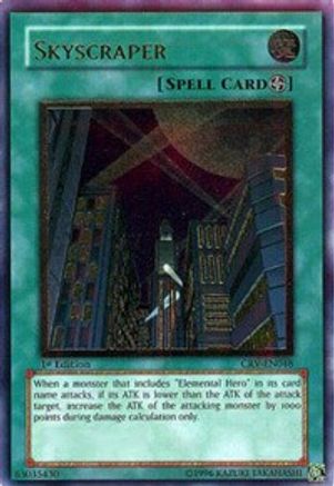 Skyscraper (UTR) (CRV-EN048) - Cybernetic Revolution 1st Edition - Premium Yugioh Single from Konami - Just $84.78! Shop now at Game Crave Tournament Store