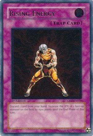 Rising Energy (UTR) (CRV-EN056) - Cybernetic Revolution 1st Edition - Premium Yugioh Single from Konami - Just $3.95! Shop now at Game Crave Tournament Store