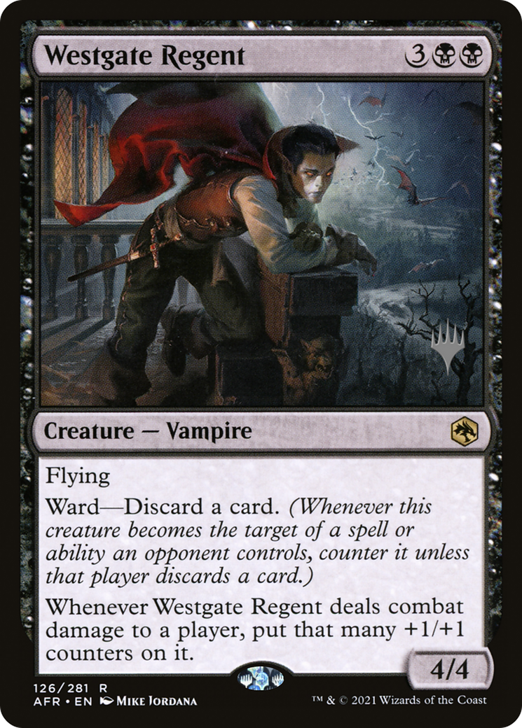 Westgate Regent (PAFR-126P) - Adventures in the Forgotten Realms Promos - Premium MTG Single from Wizards of the Coast - Just $0.22! Shop now at Game Crave Tournament Store