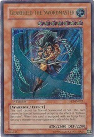 Gearfried the Swordmaster (UTR) (FET-EN022) - Flaming Eternity Unlimited - Premium Yugioh Single from Konami - Just $7.93! Shop now at Game Crave Tournament Store