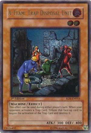 A-Team: Trap Disposal Unit (UTR) (RDS-EN033) - Rise of Destiny Unlimited - Premium Yugioh Single from Konami - Just $7.32! Shop now at Game Crave Tournament Store