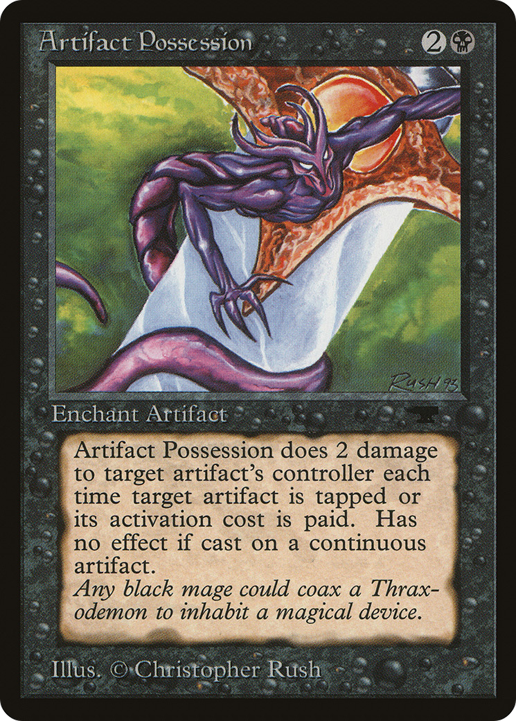 Artifact Possession (ATQ-015) - Antiquities - Premium MTG Single from Wizards of the Coast - Just $0.11! Shop now at Game Crave Tournament Store