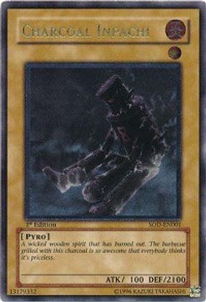 Charcoal Inpachi (UTR) (SOD-EN001) - Soul of the Duelist Unlimited - Premium Yugioh Single from Konami - Just $12.29! Shop now at Game Crave Tournament Store