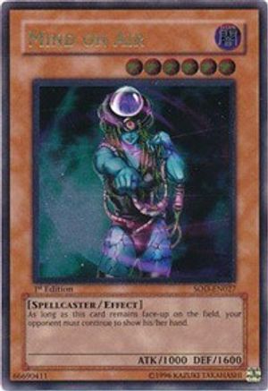 Mind on Air (UTR) (SOD-EN027) - Soul of the Duelist Unlimited - Premium Yugioh Single from Konami - Just $7.78! Shop now at Game Crave Tournament Store