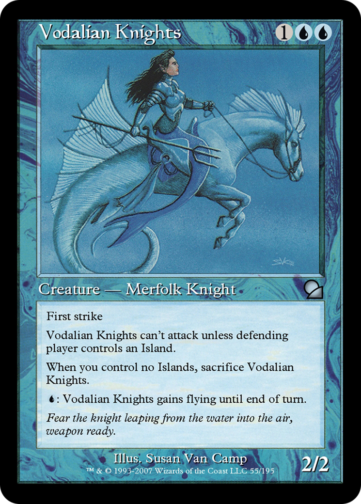 Vodalian Knights (ME1-055) - Masters Edition Foil - Premium MTG Single from Wizards of the Coast - Just $0! Shop now at Game Crave Tournament Store