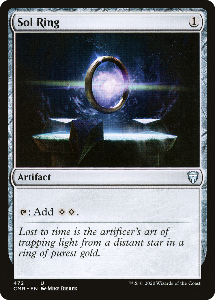 Sol Ring (CMR-472) - Commander Legends - Premium MTG Single from Wizards of the Coast - Just $0.32! Shop now at Game Crave Tournament Store