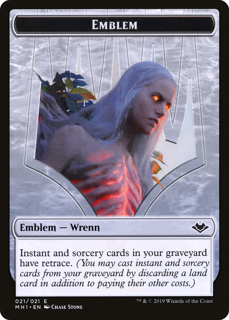 Wrenn and Six Emblem (TMH1-021) - Modern Horizons Tokens Foil - Premium MTG Single from Wizards of the Coast - Just $0! Shop now at Game Crave Tournament Store
